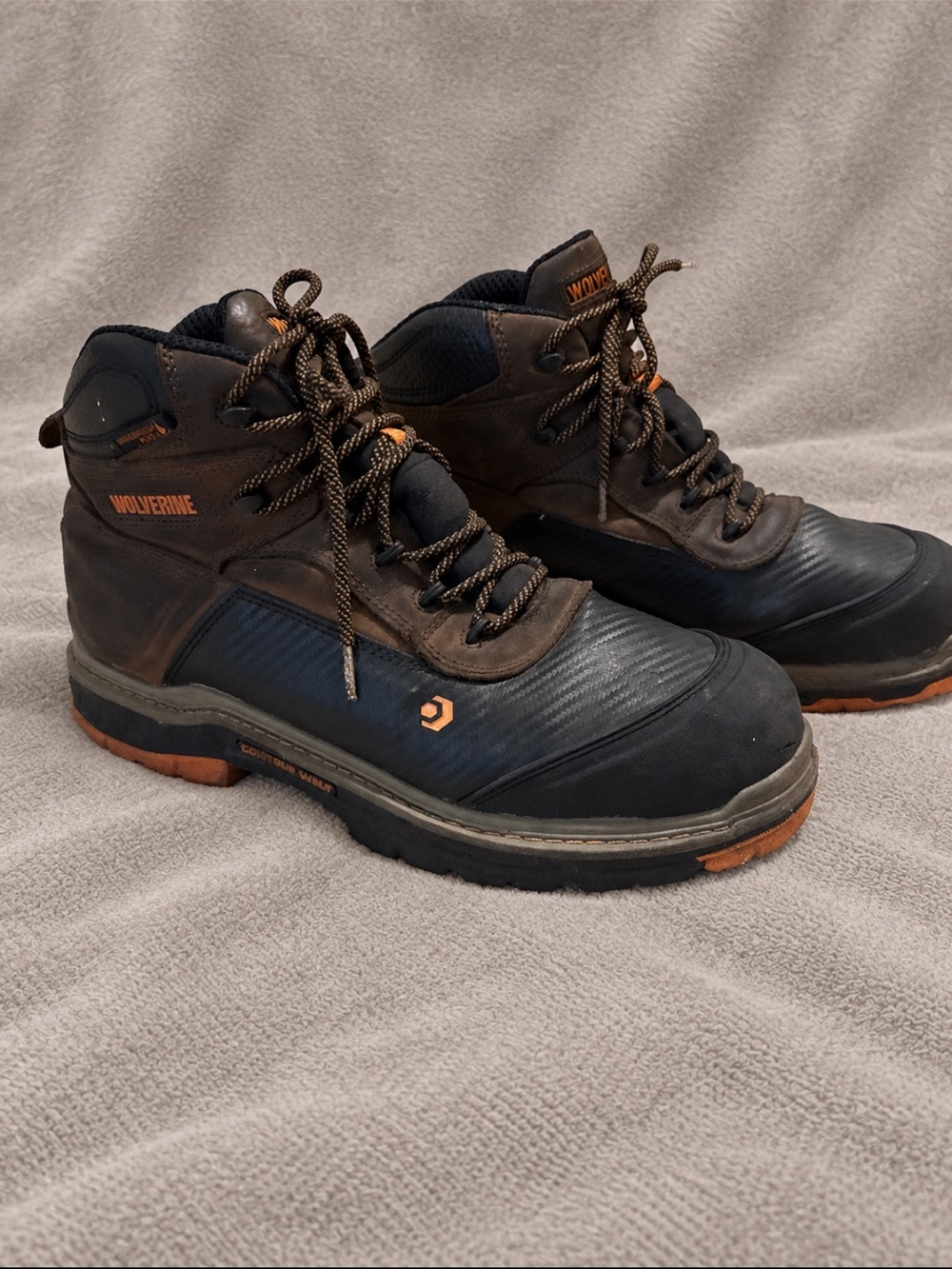 Wolverine Overpass W10717 CarbonMAX Waterproof Work Boots Men’s 13EW